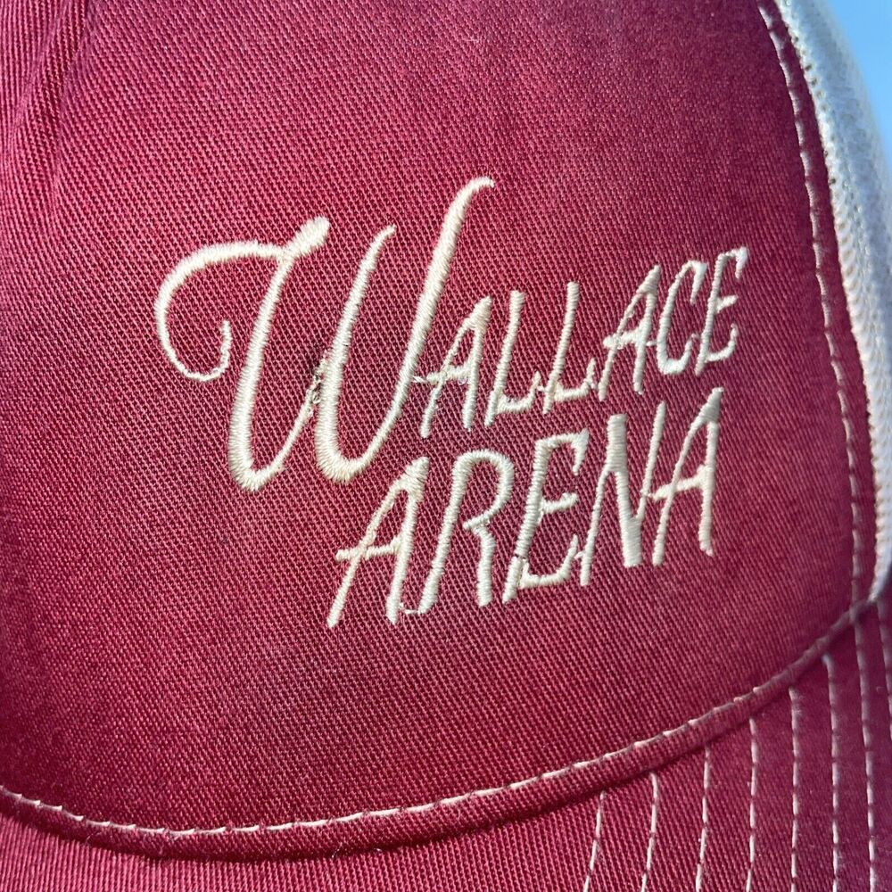 Wallace Arena North Carolina Snapback Hat Cap Trucker Mesh